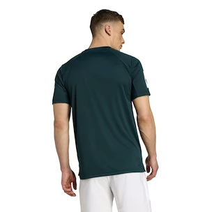 Pánské tričko adidas  Club Tennis Climacool 3-Stripes T-Shirt Aurora Ivy