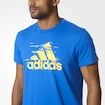 Pánské tričko adidas ESS Logo Blue