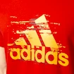 Pánské tričko adidas Essentials Logo Red