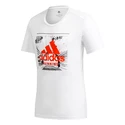 Pánské tričko adidas  Fast GFX white