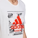 Pánské tričko adidas  Fast GFX white