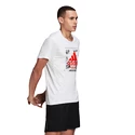 Pánské tričko adidas  Fast GFX white