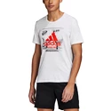 Pánské tričko adidas  Fast GFX white