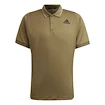 Pánské tričko adidas Freelift Polo Primeblue Orbit Green