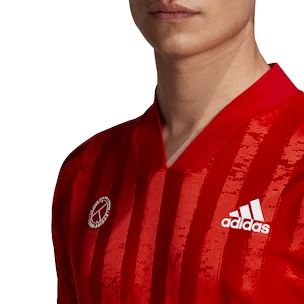 Pánské tričko adidas  Freelift Tee Aeroready Scarlet