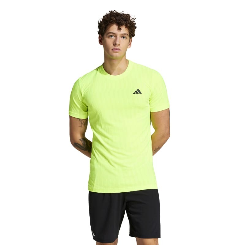 Pánské tričko adidas  Freelift Tee Lucid Lemon XL - thumb (3)