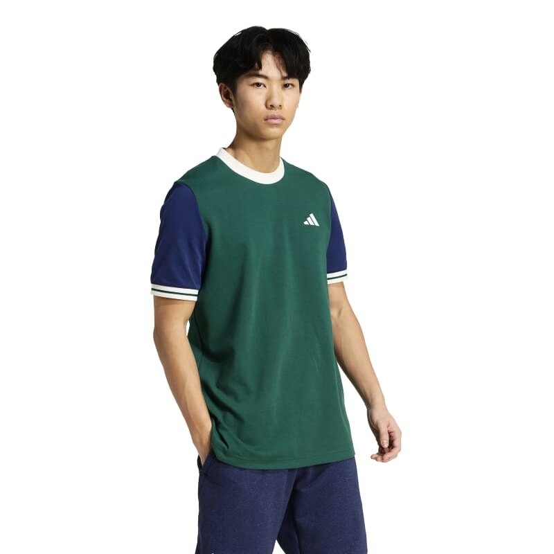 Pánské tričko adidas  Heritage Tee Green XL - thumb (3)