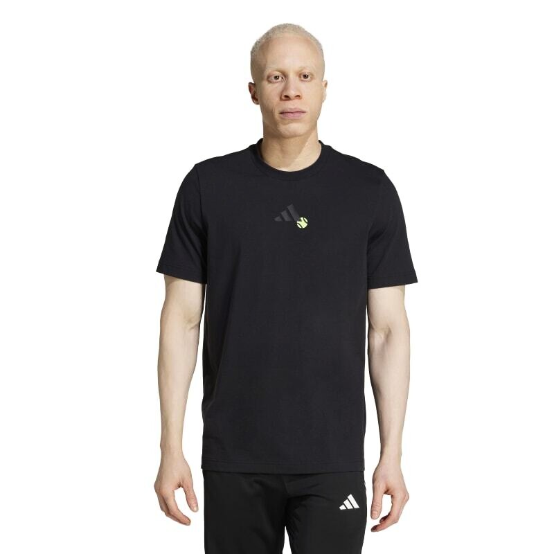 Pánské tričko adidas  Jeu Graphic Tee Black L - thumb (1)