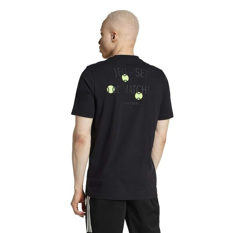 Pánské tričko adidas  Jeu Graphic Tee Black L - thumb (2)
