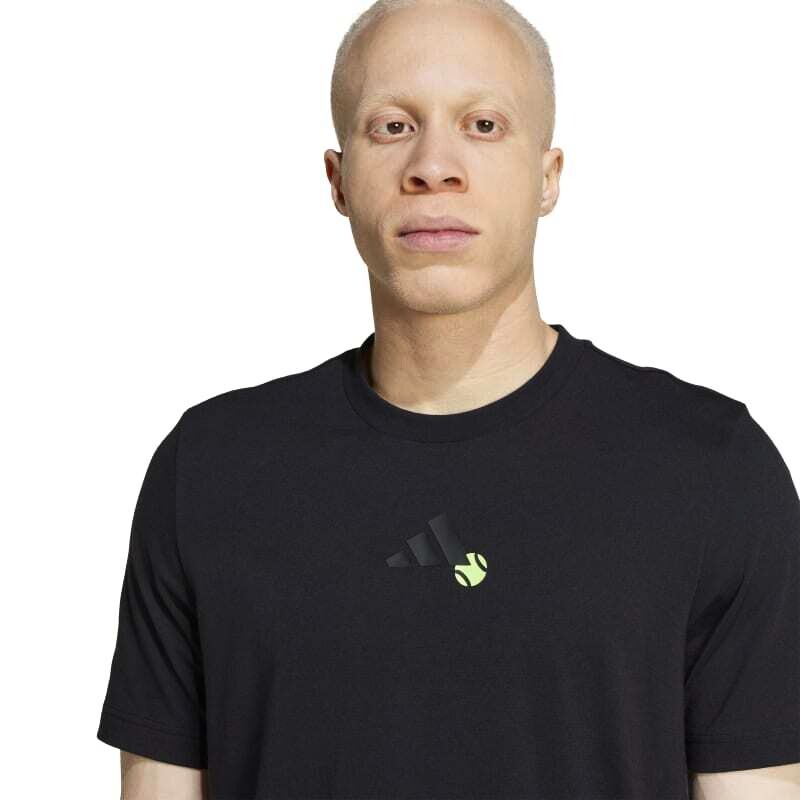 Pánské tričko adidas  Jeu Graphic Tee Black L - thumb (5)