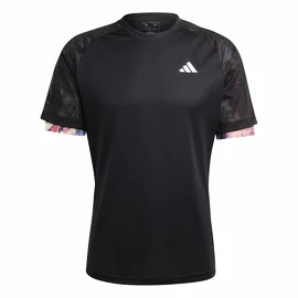 Pánské tričko adidas Melbourne Ergo Tennis HEAT.RDY Raglan T-Shirt Black
