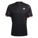 Pánské tričko adidas  Melbourne Ergo Tennis HEAT.RDY Raglan T-Shirt Black XL