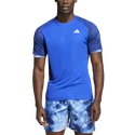 Pánské tričko adidas  Melbourne Ergo Tennis HEAT.RDY Raglan T-Shirt Blue