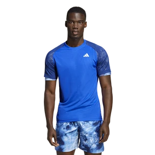 Pánské tričko adidas  Melbourne Ergo Tennis HEAT.RDY Raglan T-Shirt Blue