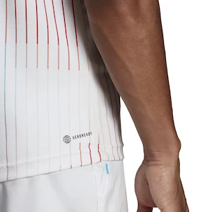 Pánské tričko adidas  Melbourne Freelift Polo White
