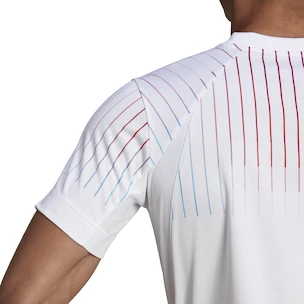 Pánské tričko adidas  Melbourne Freelift Tee White