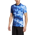 Pánské tričko adidas  Melbourne Tennis HEAT.RDY FreeLift Polo Shirt Blue