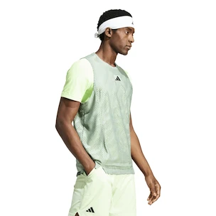 Pánské tričko adidas  MESH TEE PRO SILGRN/GRESPA M
