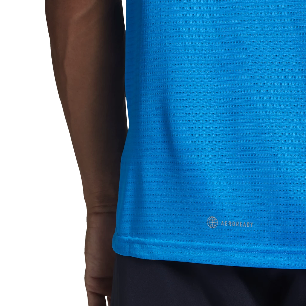 Pánské tričko adidas Own The Run Blue Rush