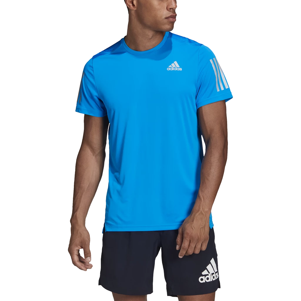 Pánské tričko adidas Own The Run Blue Rush