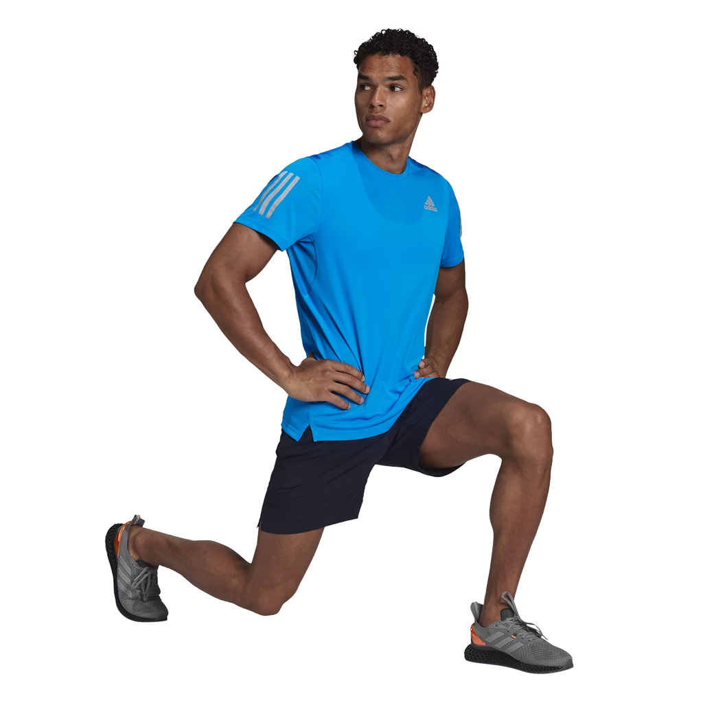 Pánské tričko adidas Own The Run Blue Rush