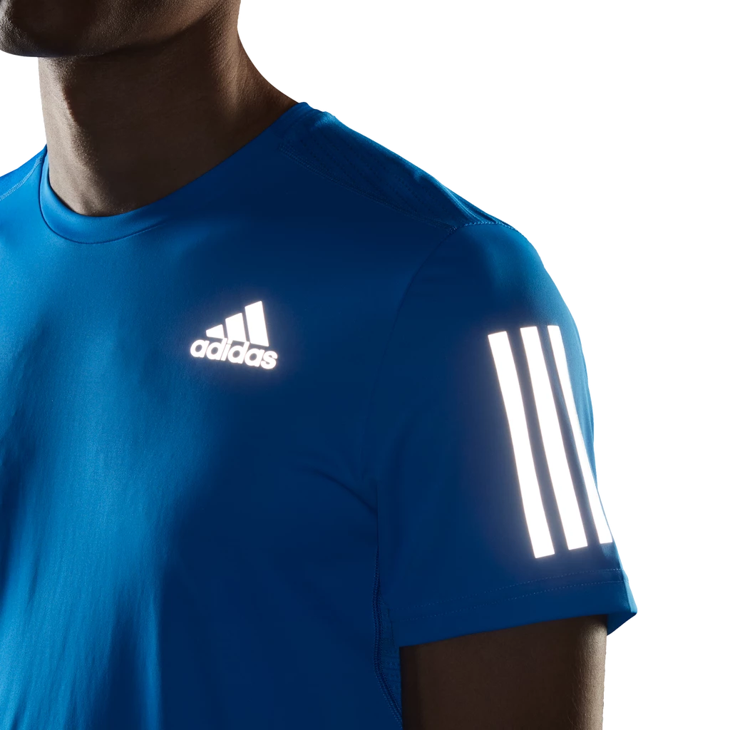 Pánské tričko adidas Own The Run Blue Rush