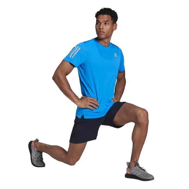 Pánské tričko adidas Own The Run Blue Rush