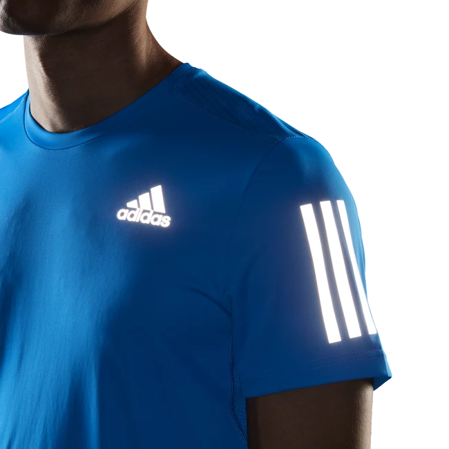 Pánské tričko adidas Own The Run Blue Rush