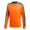 Pánské tričko adidas Own The Run LS Tee oranžové