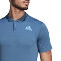 Pánské tričko adidas  Paris Freelift Polo Altered Blue