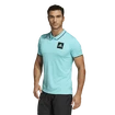 Pánské tričko adidas  Paris Freelift Polo Aqua