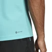 Pánské tričko adidas  Paris Freelift Polo Aqua