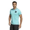 Pánské tričko adidas  Paris Freelift Polo Aqua