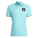 Pánské tričko adidas  Paris Freelift Polo Aqua