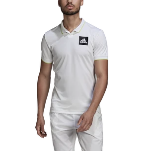 Pánské tričko adidas  Paris Freelift Polo White M