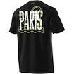 Pánské tričko adidas  Paris Tennis Graphic Black
