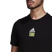 Pánské tričko adidas  Paris Tennis Graphic Black