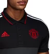 Pánské tričko adidas Polo Manchester United Black