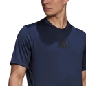 Pánské tričko adidas  Primeblue Designed 2 Move Sport 3-Stripes Tee Crew Navy