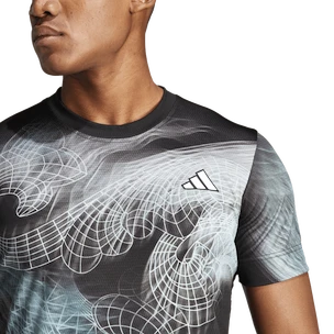 Pánské tričko adidas Printed Tee Pro Black