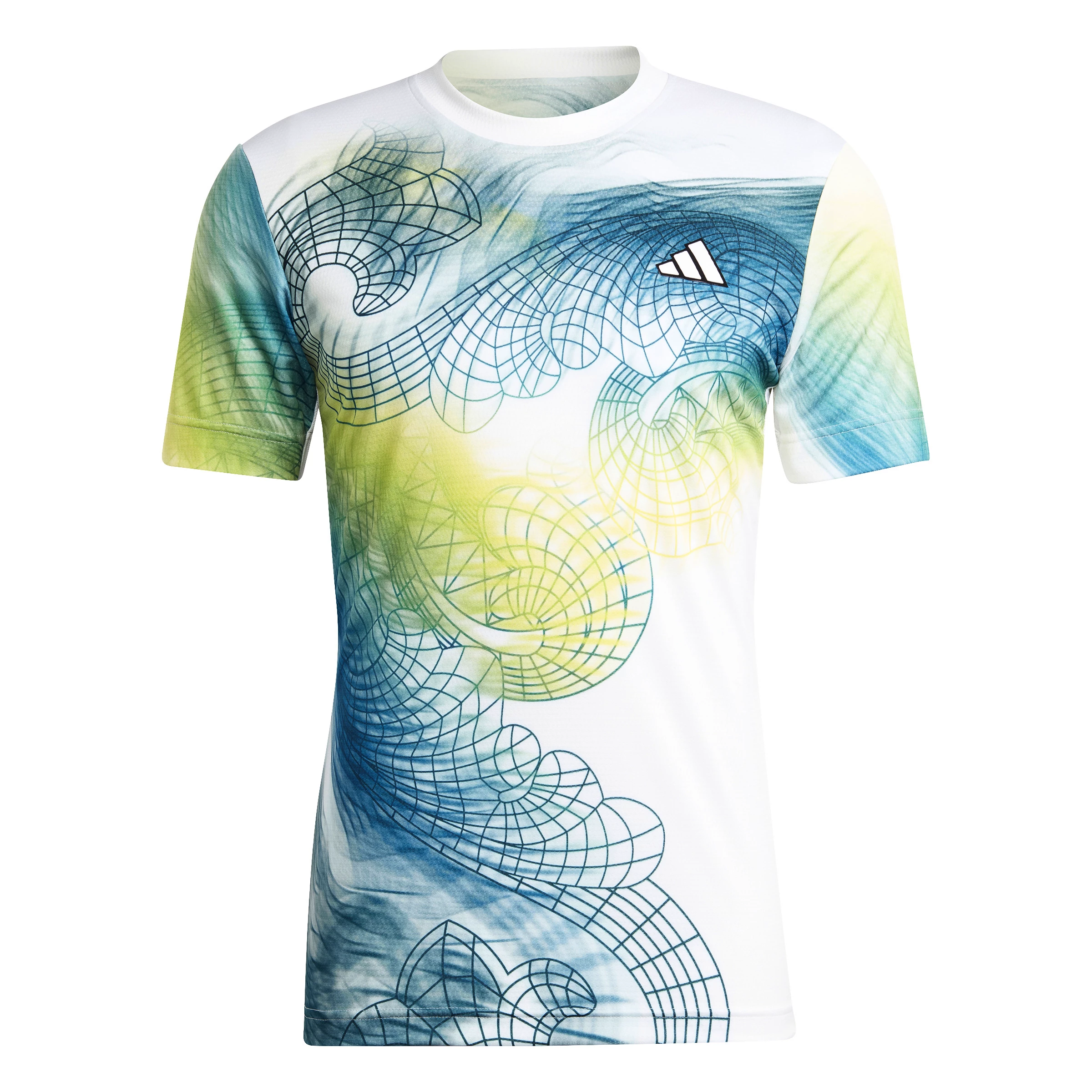 Pánské tričko adidas  Printed Tee Pro White