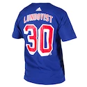Pánské tričko adidas Silver NHL New York Rangers Henrik Lundqvist 30