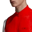 Pánské tričko adidas SMC Zipper Tee Red