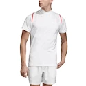 Pánské tričko adidas SMC Zipper Tee White