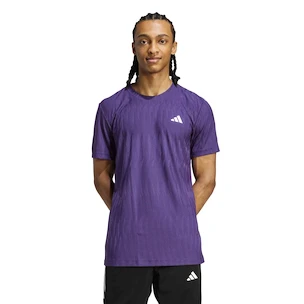 Pánské tričko adidas  Tennis Climacool+ AIRCHILL FreeLift T-Shirt Aurora Plum