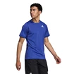 Pánské tričko adidas  Tennis Freelift Tee Victory Blue/White