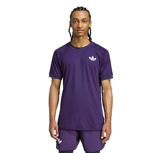 Pánské tričko adidas  Tennis Pro Climacool+ FreeLift T-Shirt Aurora Plum