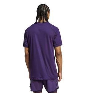 Pánské tričko adidas  Tennis Pro Climacool+ FreeLift T-Shirt Aurora Plum