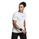 Pánské tričko adidas  Thiem Graphic Tee White