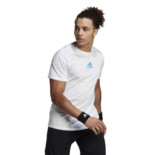 Pánské tričko adidas  Thiem Graphic Tee White